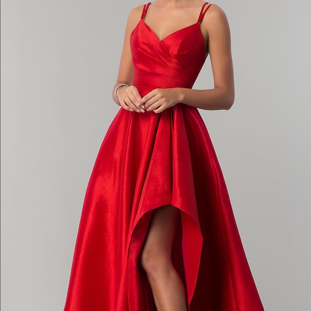 Red prom dress